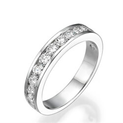 Picture of 1.12 carats Round diamonds wedding or anniversary ring